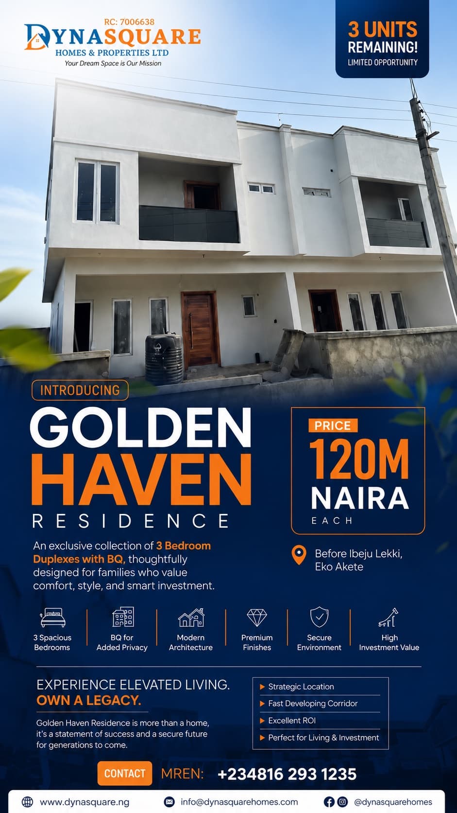 Golden Haven Residence — Abijo GRA